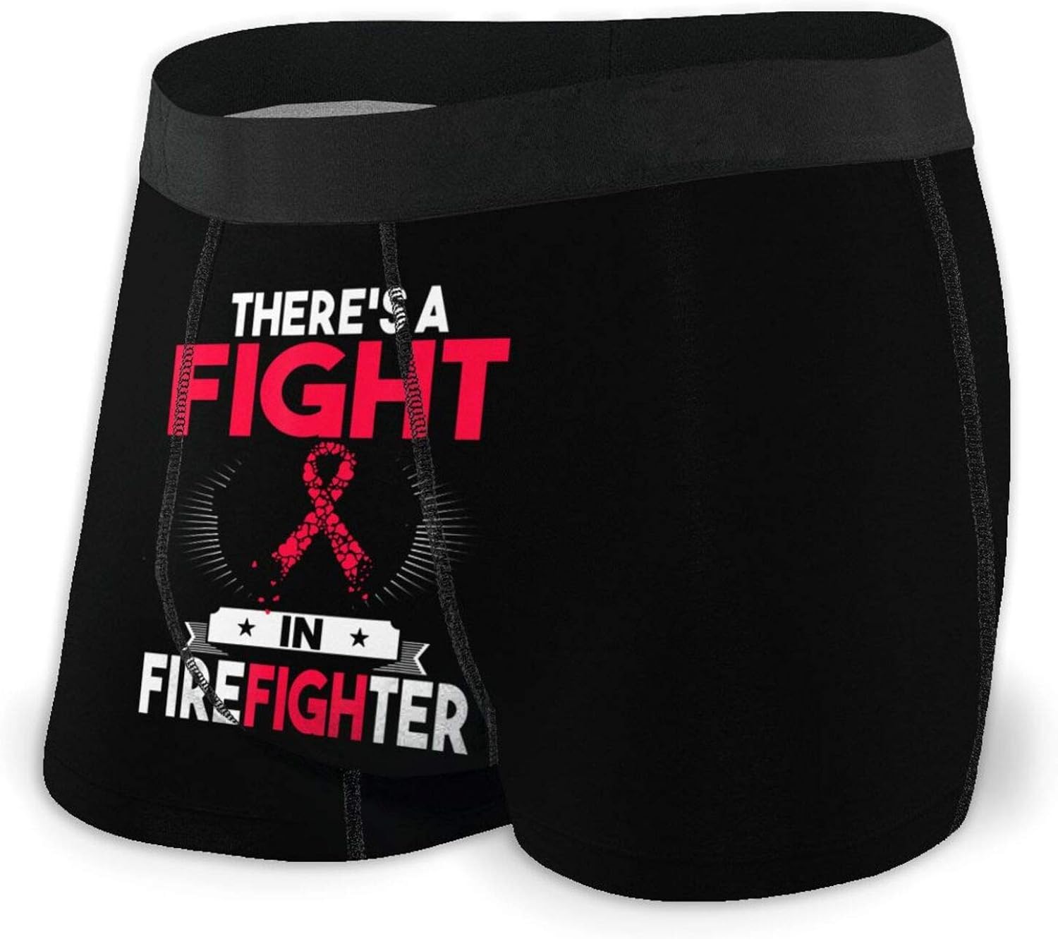 Nuwcense There's A Fight in Firefighter Mens Boxer Shorts Fitted Briefs