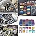 Car Fuses 100pcs Assorted Standard Blade Fuse Set 2A 3A 5A 7.5A 10A 15A 20A 25A 30A 35A, OUHL Auto Truck Fuses Kit SUV Boat Automotive Replacement Fuse, Puller Included