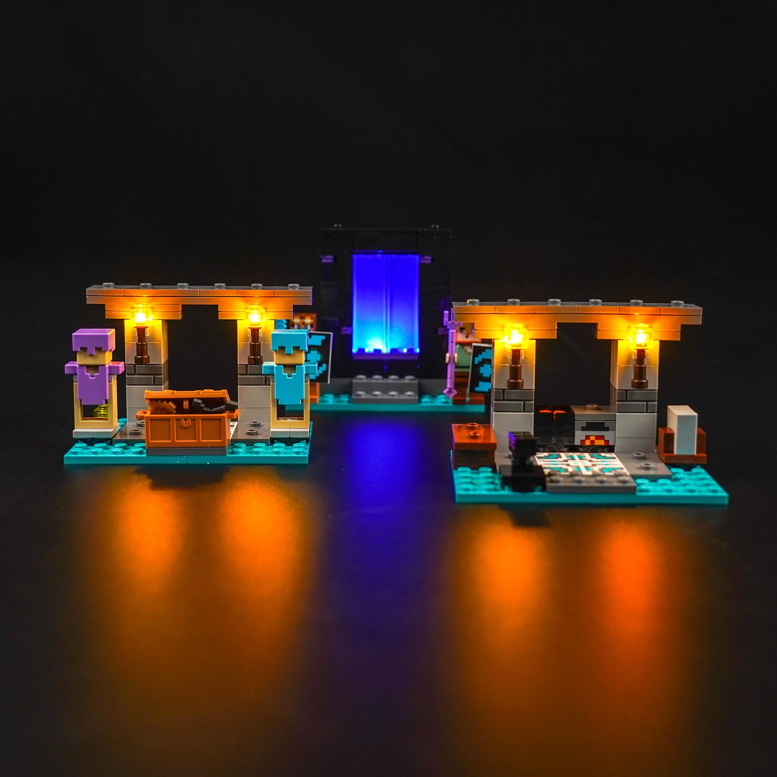 Light Kit for Lego Armoury, Lighting Set for Lego 21252 Minecraft The Armoury - Not Include Models, Just Light Kit