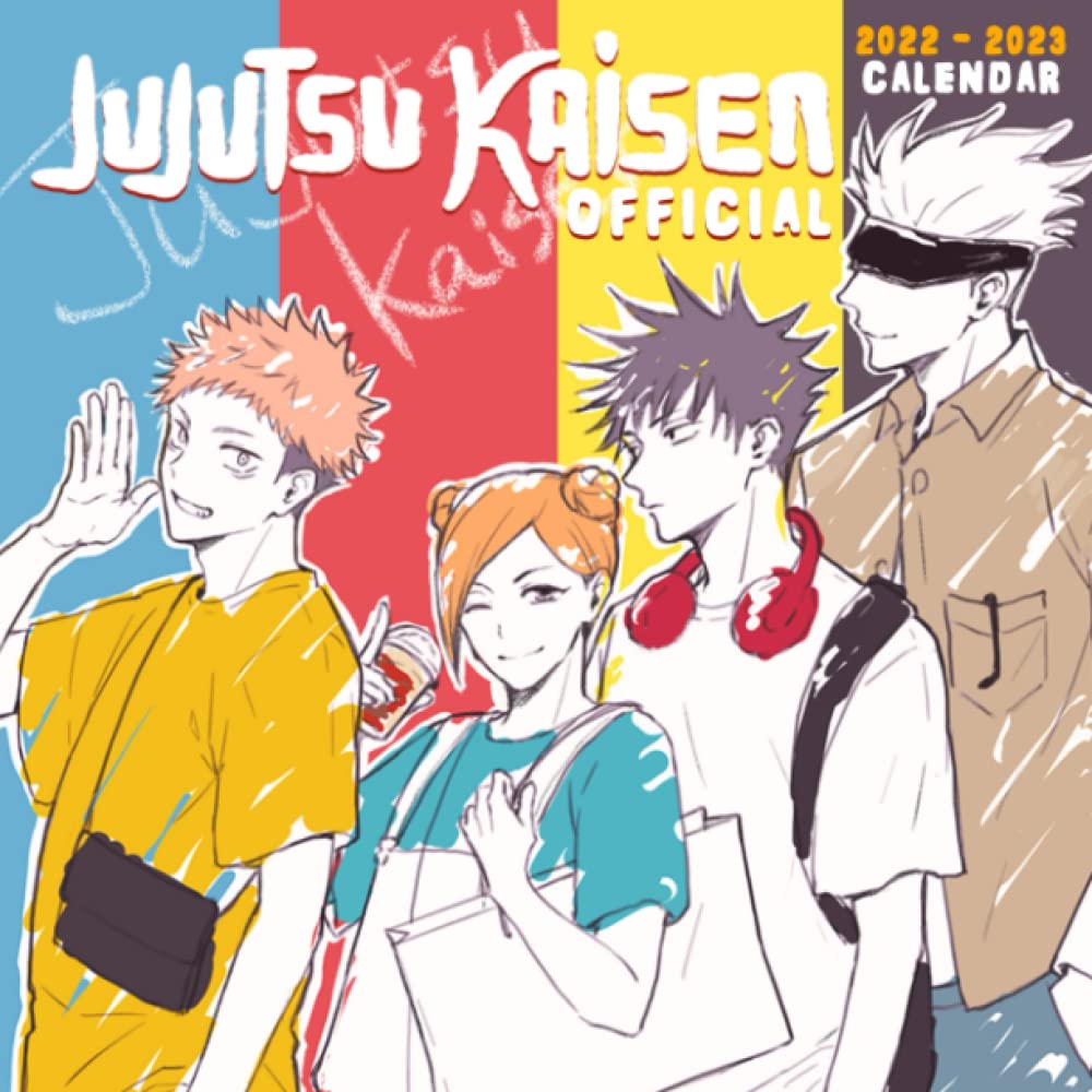 Amazon.com: Jujutsu Kaisen 2022 Calendar: Anime-Manga Official Calendar 2022 -Jujutsu Kaisen Weekly & Monthly Planner With Notes Section For Alls Jujutsu Kaisen ... 17"X11" - Kalendar Calendario Calendrier.29: 9798793229272: Calender, Jujutsu Kaisen: Books