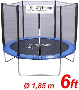 Givimusic - Cama elástica con Red de protección, 185 cm, para niños y