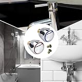 SZCXDKJ Replacement Faucet Valve Core & Rotary Handle 4 pcs Brass Zinc Alloy view 4