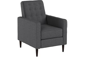 GREAT DEAL FURNITURE Christopher Knight Home Mid Century Modern Recliner Grey