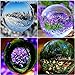 Tensphy 100 mm Photography Lensball Pro K9 Crystal Ball with Stand Clear Art Decor Glass Photo Sphere Ball for Photography Accessories Props