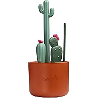 Boon Cacti Bottle Cleaning Brush Set (4pcs), Multi