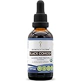 Secrets of the Tribe Black Cohosh USDA Organic | Alcohol-Free Extract, High-Potency Herbal Drops | Made from 100% Certified Organic Black Cohosh (Cimicifuga Racemosa) Dried Root 2 oz
