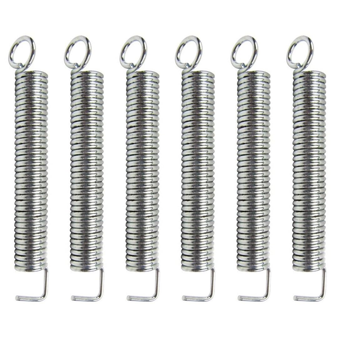 Vintage Electric Guitar Tremolo Tension Bridge Springs for ST Guitar (Pack of 6)