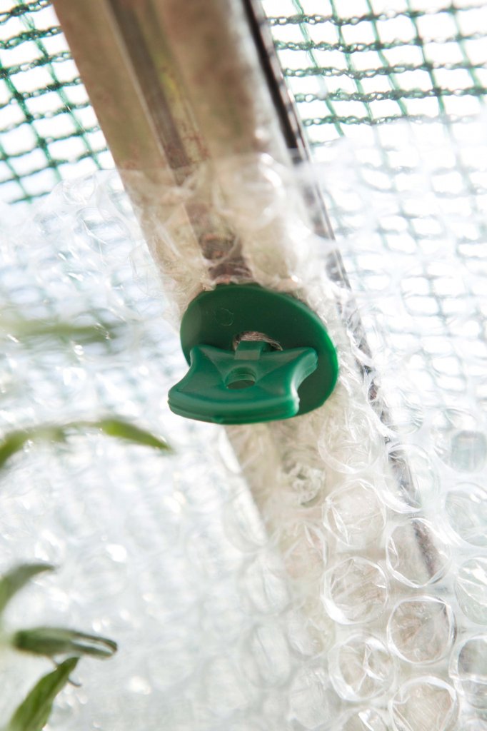 SupaGarden Super Allgiplus Pack of 50 Holds Bubblewrap to Greenhouses New