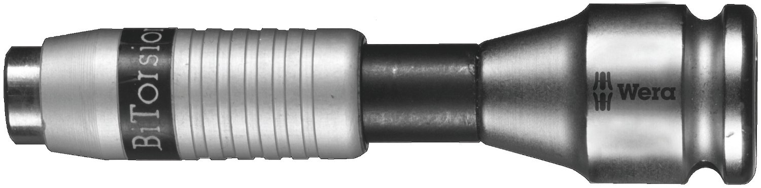 Wera 05048680001 1/4 x 82 mm 797 B 4/1-Inch Bit Torsion Holder - Silver
