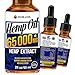 Hemp Oil Drops 65 000 MG - Effective Pain Reliever - Anti-Stress - Made in USA