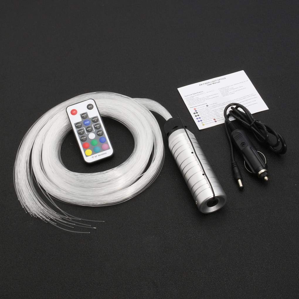 Amazon Com Yongse Diy Dc12v 6w Rgb Led Fiber Optic Star Ceiling