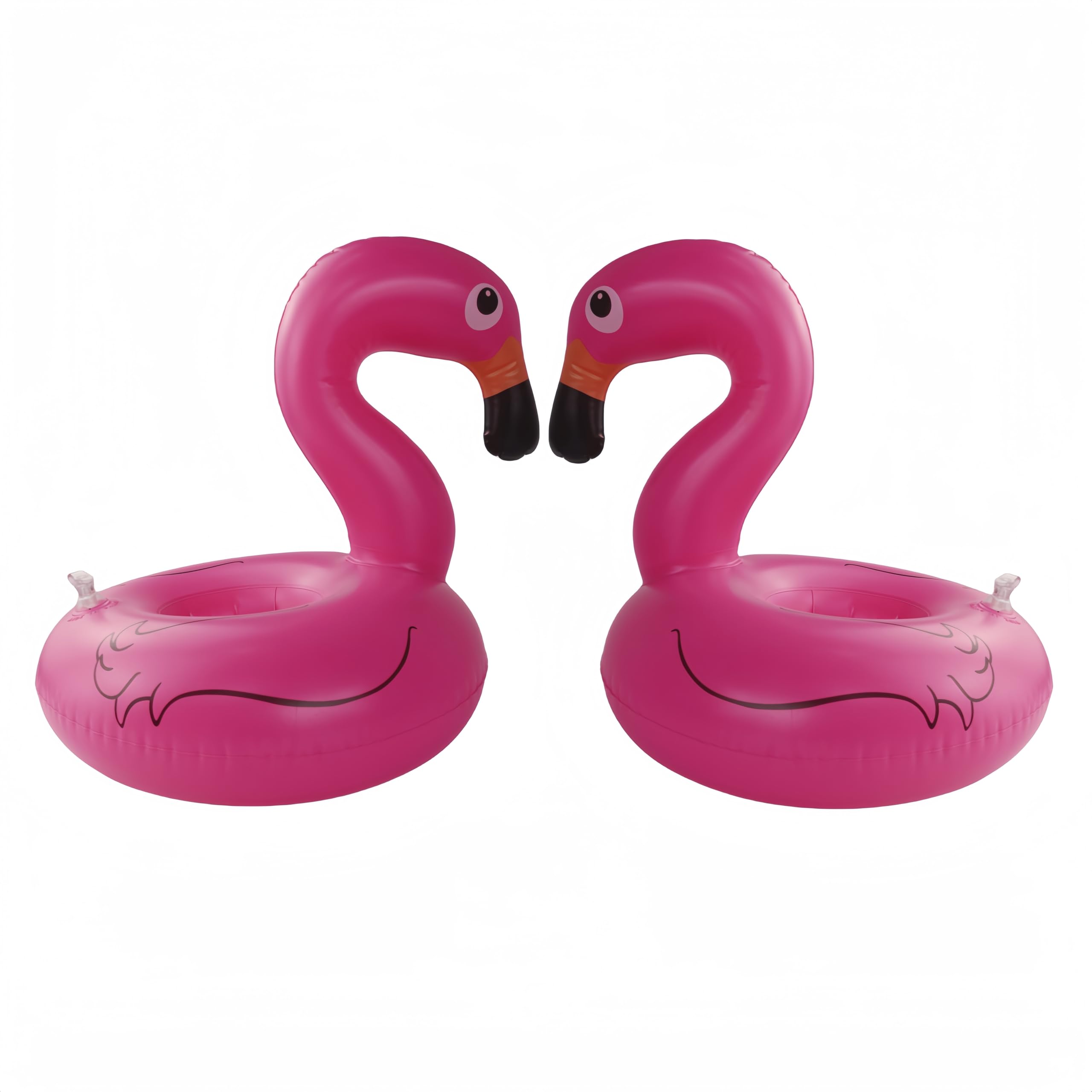Photo 1 of 2 Pack Floating Drink Holder Flamingo Pool Float Drink Inflatable Flamingo Floaties for Pool,Pool Cup Holders Beer Floaties for Pool for Parties and Summer Pool Water Fun(Pink)-SATONBEYI