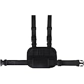 Universal Tactical MOLLE Drop Leg Panel - Durable Adjustable Combat Gear for Outdoor, Hiking, Airsoft & Survival