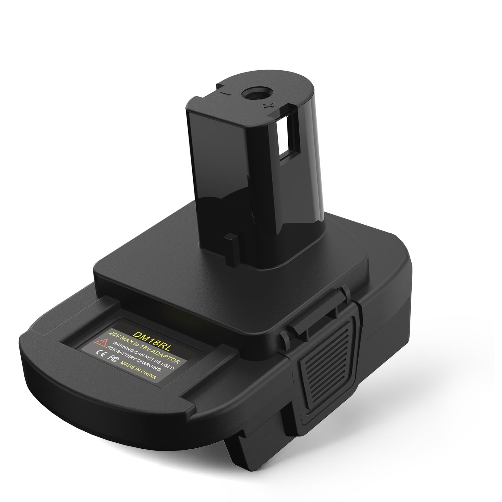 Photo 1 of Azocek DM18RL Battery Adapter Converter with USB Port for Use with Ryobi 18V Lithium Battery Tools
