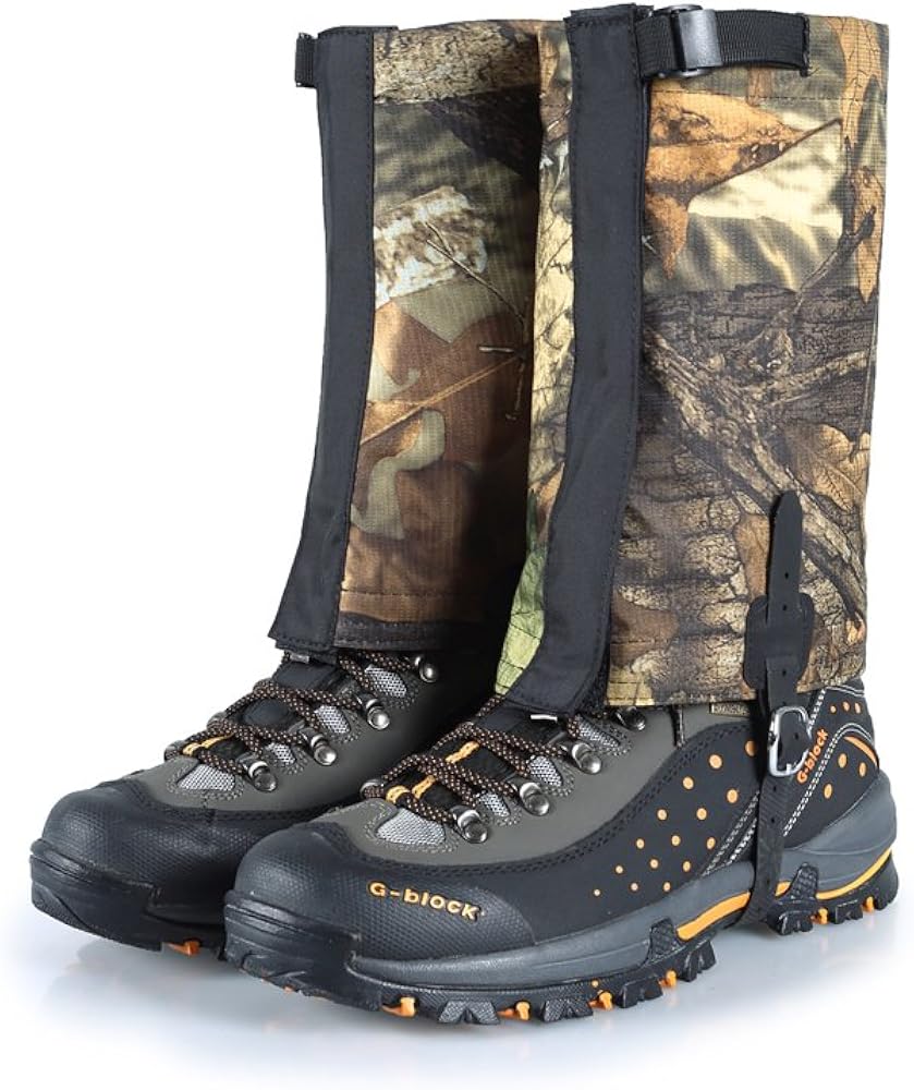 OAREA Camo Short Snow Gaiters Leggings Cover Waterproof Short Legging