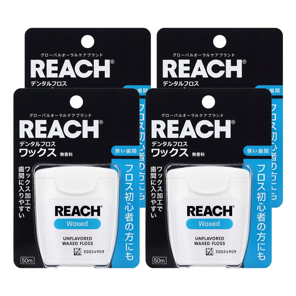 Amazon.co.jp限定 リーチ デンタルフロス ワックス 4個セット商品画像
