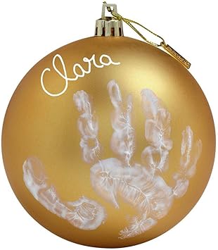 Hoppop Boule De Noël Baby Art Or