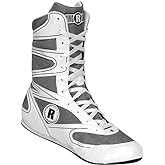 Ringside Diablo Boxing Shoes, Synthetic Leather Shoes for Men and Women, Lightweight, Low-Top Ankle Shoes for Boxing, Wrestling, Workout, Training, and Competition, Available in Different Sizes (2-13)