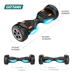 Gotrax COSMOS Hoverboard with 8.5" All Terrain