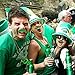 OULII Green Mustache Beard Self Adhesive Fake Mustache Costume St. Patrick's Day Accessories for Party Supplies 48 PCS