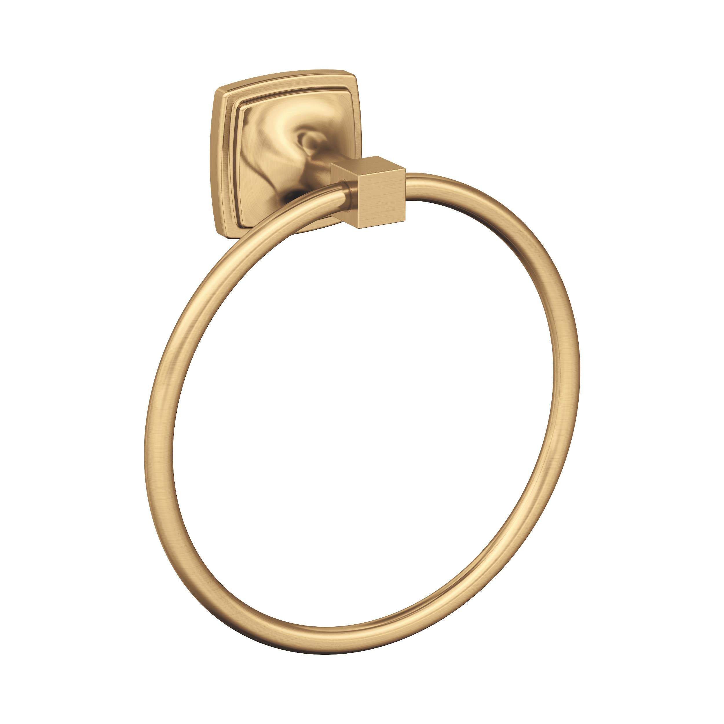 Amerock | Towel Ring | 7-9/16 inch (192 mm) | Champagne Bronze | Stature | Towel Holder | Bath Hardware | Bathroom Accessories