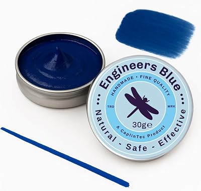 CaplinTec Engineer's Blue Paste Marker Ink 30g Toolmaking Precision Surface