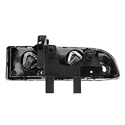 TRQ 2 Piece Headlight Assembly Set Driver