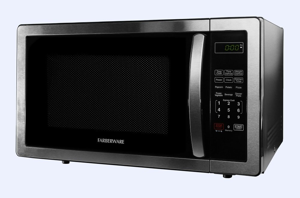 Farberware Classic 1000 Watt Microwave Oven Stainless Steel Faberware