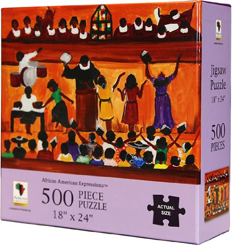 African American Expressions: Church 500pc Jigsaw Puzzle