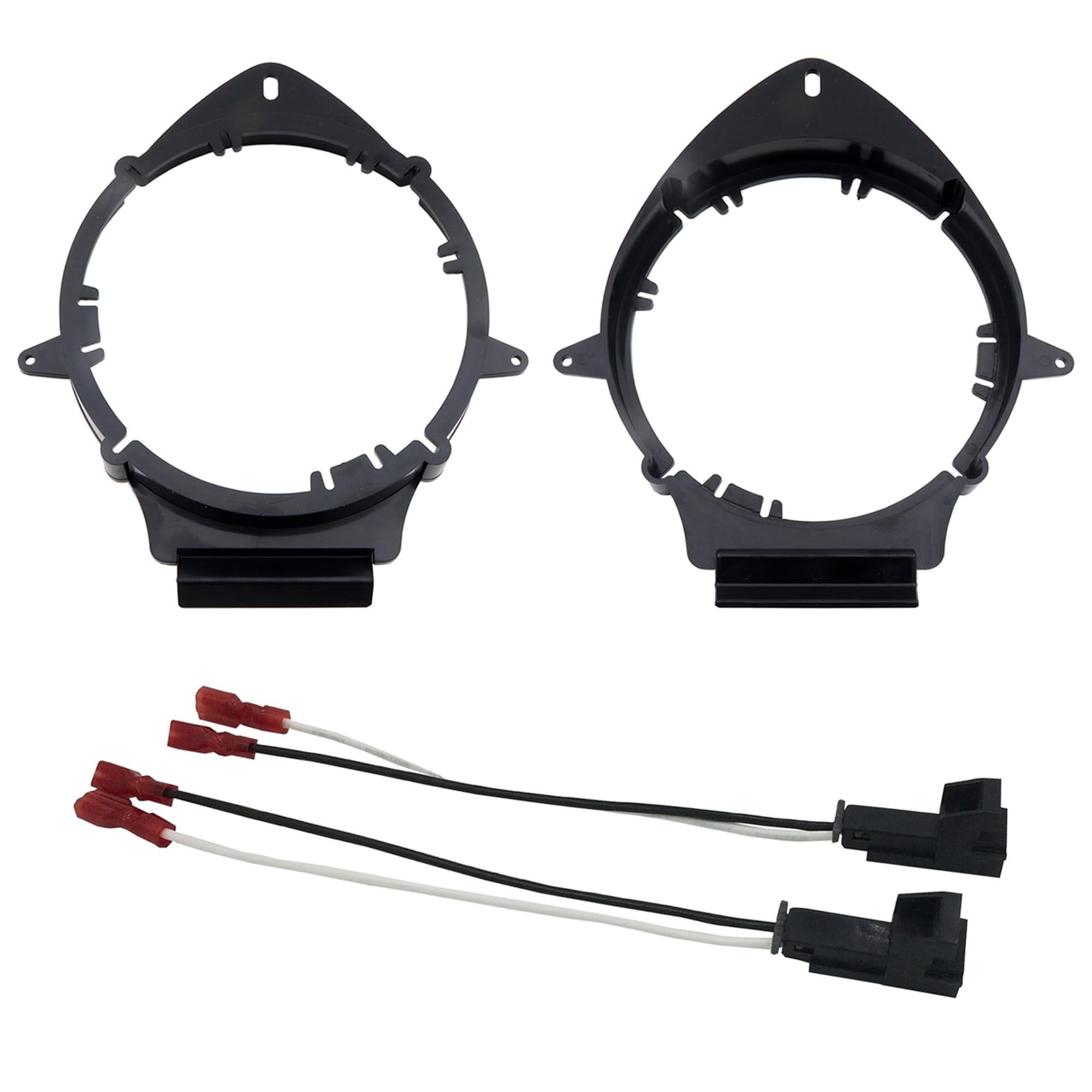Photo 1 of DKMUS 6.5"/6.75" Speaker Mounting Adapter for GMC Chevrolet Caddilac Pontiac Buick Hummer with Wiring Harness (1X Pair)