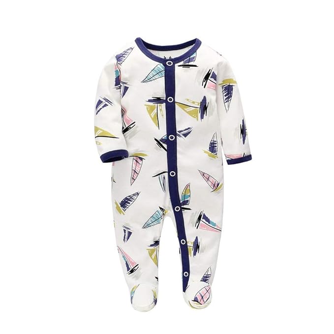 cinnamou Monos Bebé ReciéN Nacido Overoles De AlgodóN Transpirable ...