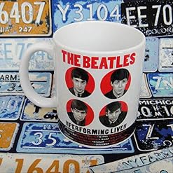Beatles Beatles Rock Band Personality Simple Ceramic Mug - Les Beatles, Paul McCartney, John Lennon, RIngo Starr, George Harrison Beatles Beatles Rock Band Personality Simple Ceramic Mug – Image 3