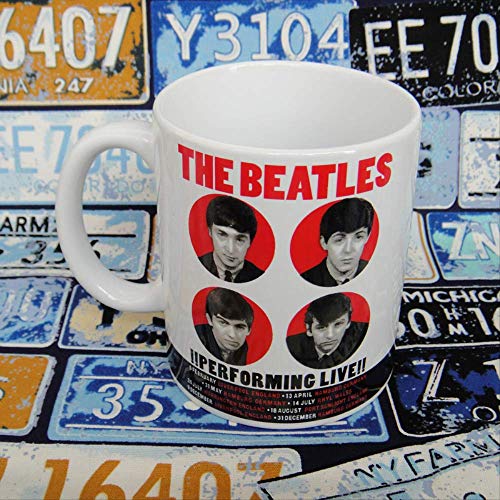 Beatles Beatles Rock Band Personality Simple Ceramic Mug - Les Beatles, Paul McCartney, John Lennon, RIngo Starr, George Harrison Beatles Beatles Rock Band Personality Simple Ceramic Mug – Image 4