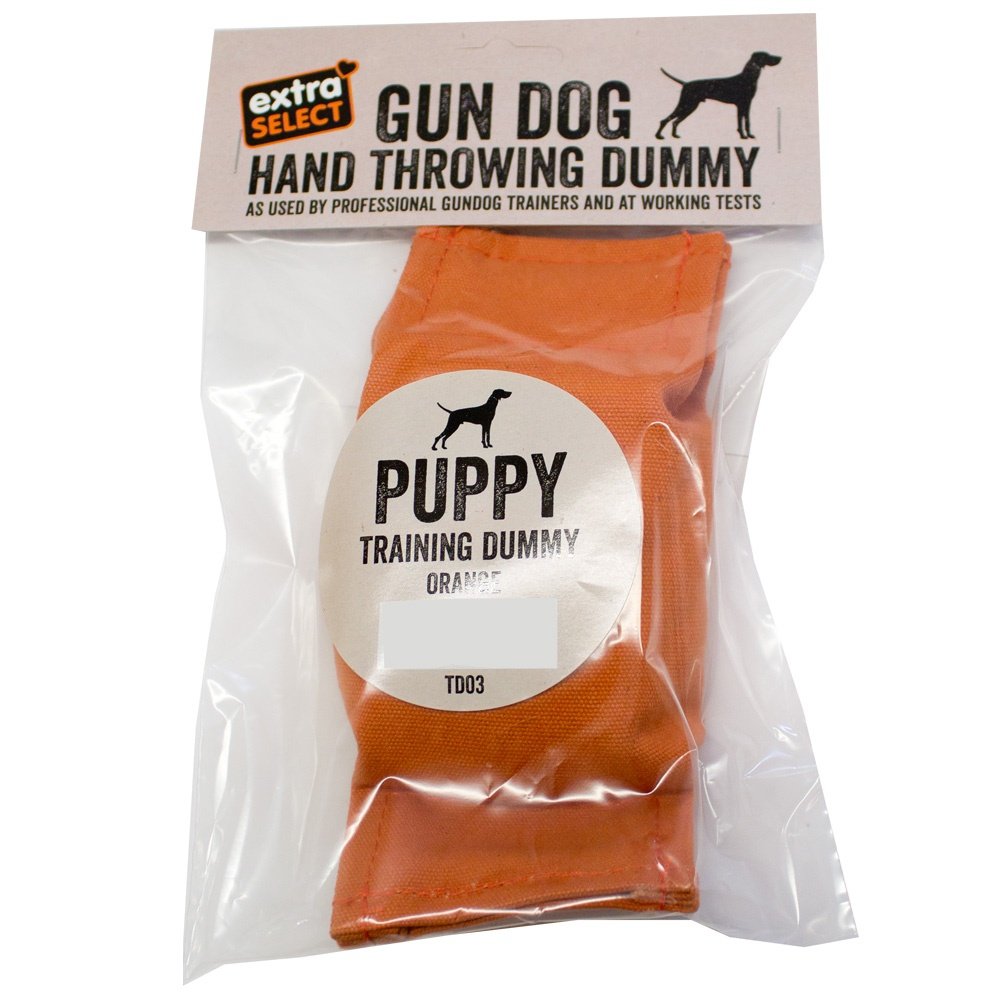 Extra Select Gun Dog Training Dummy Puppy, Orange