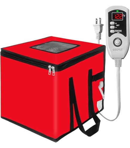 Boîte à Pain Avec Coussin Chauffant Double Face, Polyvalent, Contrôle