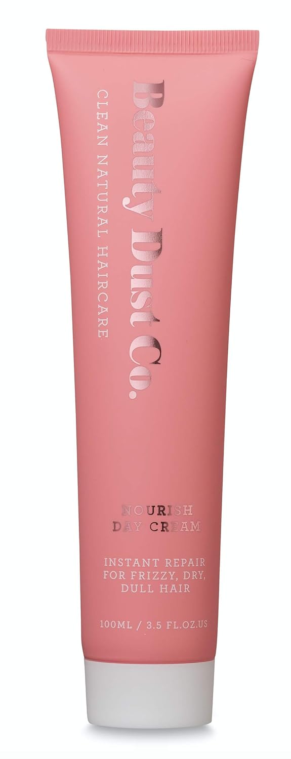 All Natural Hydrating Day Cream - A Leave in Cream for instant repair of Dry, Frizz prone or Dull hair. An All Natural Formula made in New Zealand. Silicone Free, Sulphate Free, Gluten Free