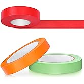 Glenmal 3 Rolls Laboratory Labeling Tapes, 164 Feet Long x 3/4 Inch Width, Temperature Resistant Water Resistant Freezer, Assorted Color for Marking and Colorful Coding Label Tape (Novel Color)