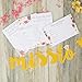 Planet Mango Floral Bridal Shower Games - Set of 4 Games for 50 Guests - with Mimosas Bar Banner and Bride to Be Sash
