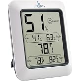 Liberty Safe Humidity and Temperature Monitor Hygrometer