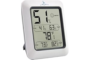 Liberty Safe Humidity and Temperature Monitor Hygrometer