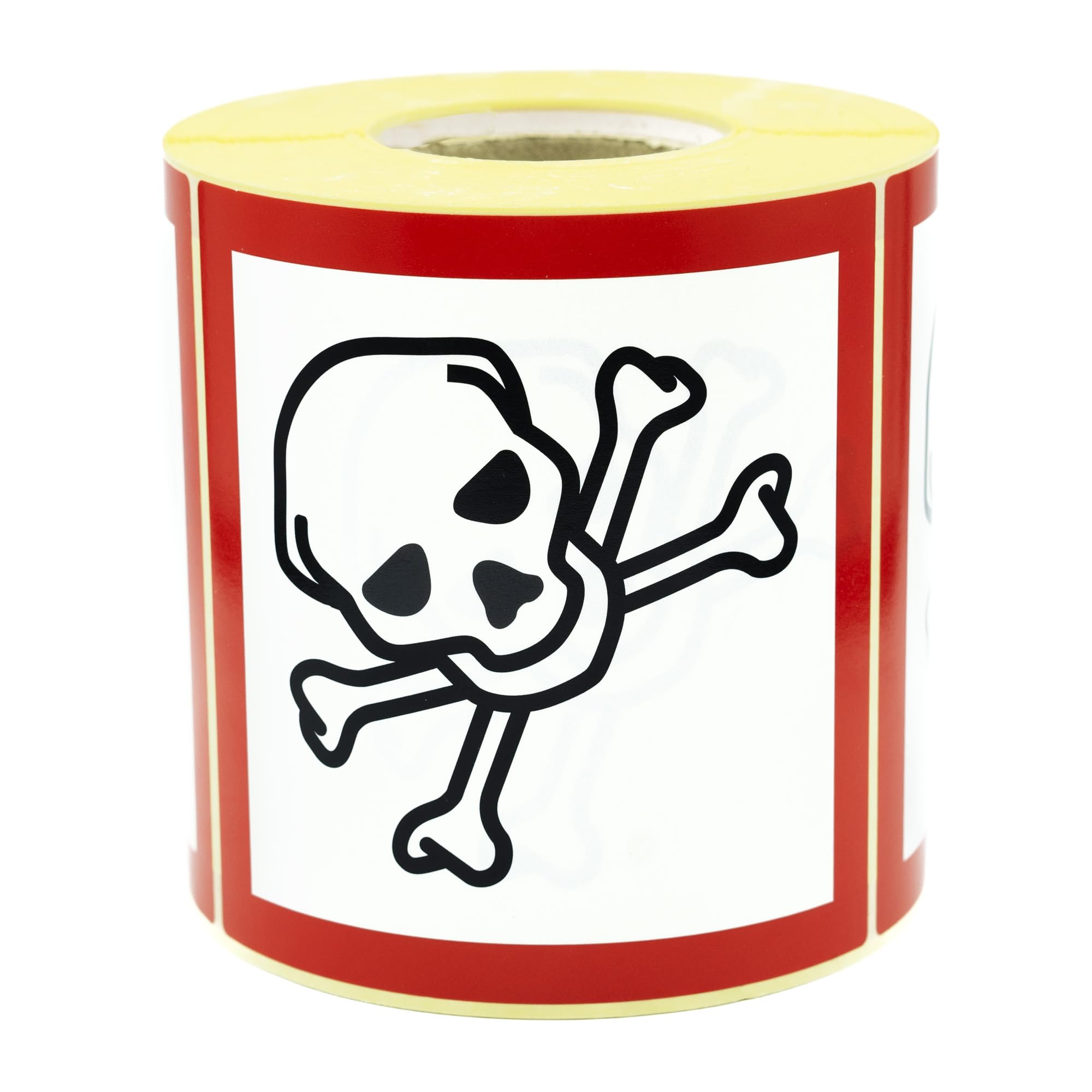 MD Labels GHS Symbols Hazardous Goods Labels Pack of 500 (GHS 06 Attention Toxic)
