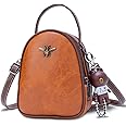 INOVERA Women's Cross-Body Shoulder Sling Bag Mobile Purse Handbag with Adjustable Strap(Brown)