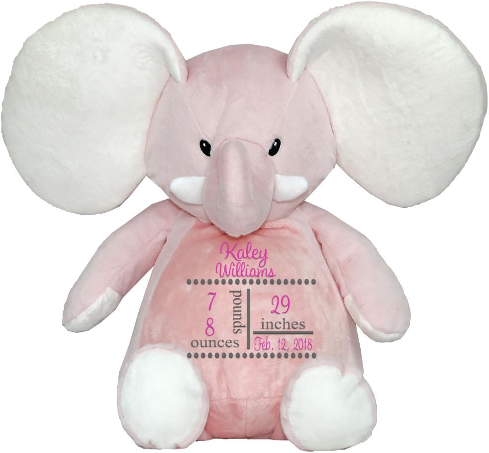 baby announcement stuffed animal