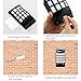 TomCare Solar Lights Waterproof Flickering Flames Wall Lights Outdoor Dark Sensor Auto On/Off Solar Powered Wall Mounted Night Lights Lattice Design Garden Pathway Door Patio Deck Yard Driveway(2)