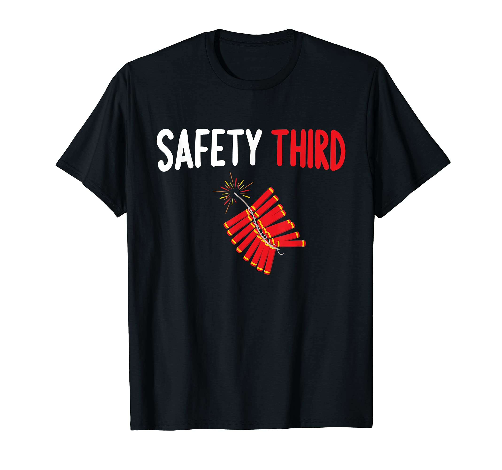 4th of July fireworks Safety Third T-Shirt