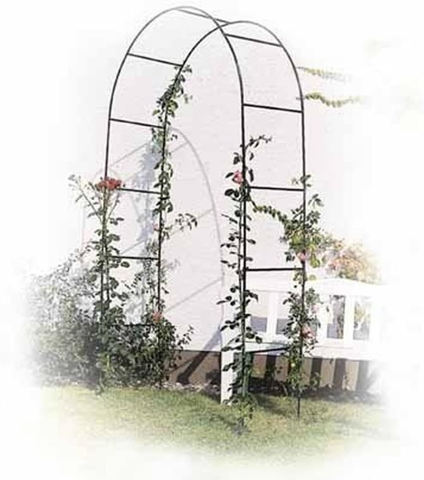 Rosenbogen 240x140x37cm Metall Pergola Rankhilfe Rankgitter Torbogen