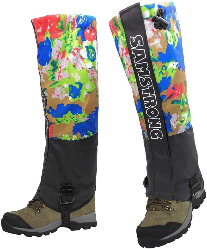 Leg Gaiters – Waterproof Snow Boot Gaiters Shoes Cover for Men & Women Hiking, Hunting, Climbing, Walking, Cycling, Snowshoeing