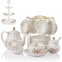 Amazon.com | Porcelain Tea Sets British Royal Series, 8 OZ