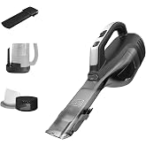 BLACK+DECKER Dustbuster Reveal Handheld Vacuum Cordless, Car Vacuum Portable Cordless, LED Light, Long Run Time, Rechargeable