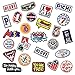 24pcs random assorted Sew-on Embroidered patch Motif Applique